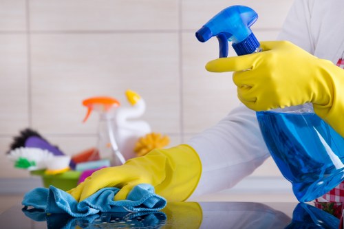 Professional house cleaning in Brompton living room