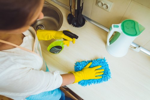 Deep carpet stain removal by a Brompton cleaner