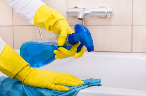 Deep cleaning tasks included in one off cleaning Brompton service