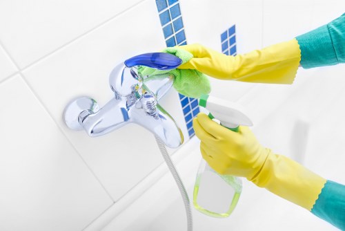 Reception and communal area cleaning in a Brompton office